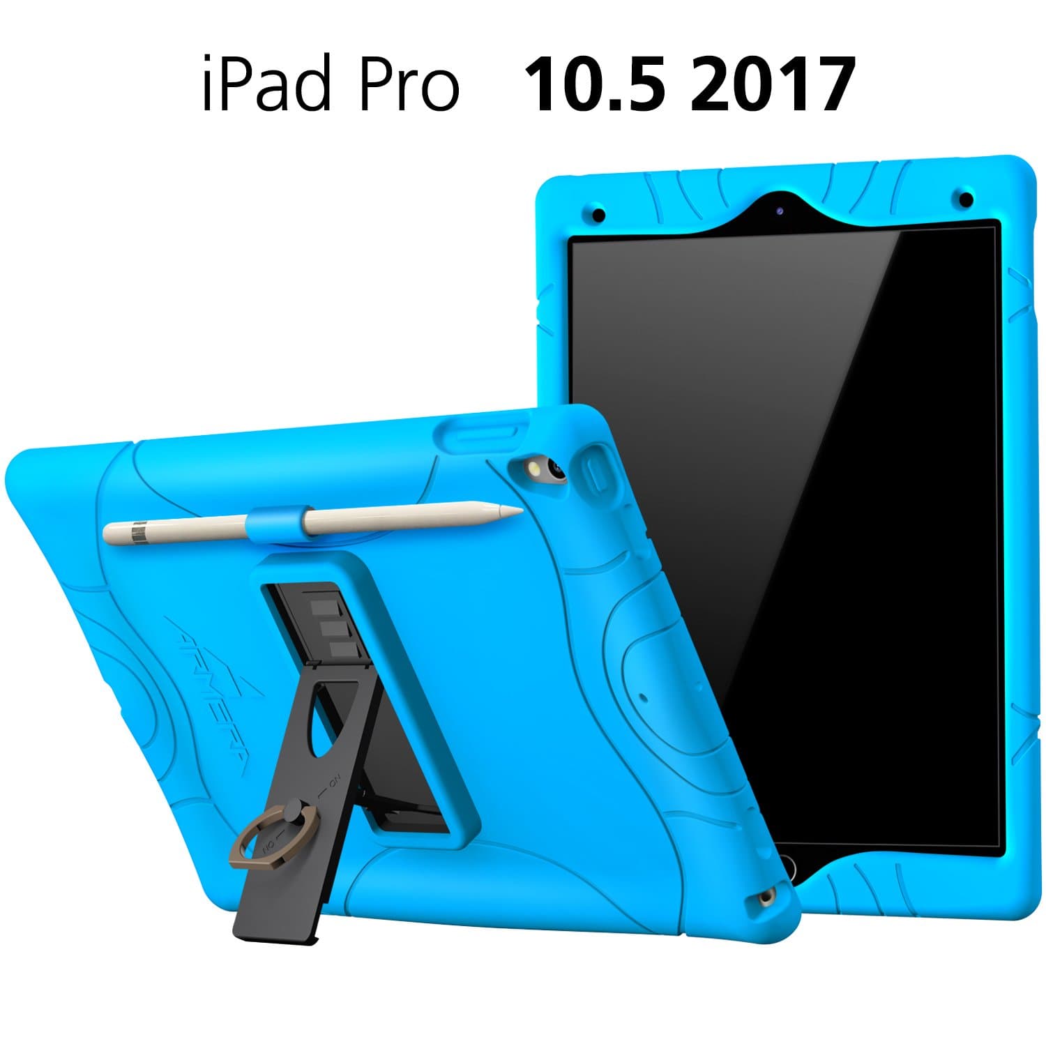iPad Mini 4 Case 7.9 inch, Armorex Durable Stylish [Shockproof] [Light Weight] [Kids Safe] Protective Silicone Cover for Apple iPad Mini (Turquoise)