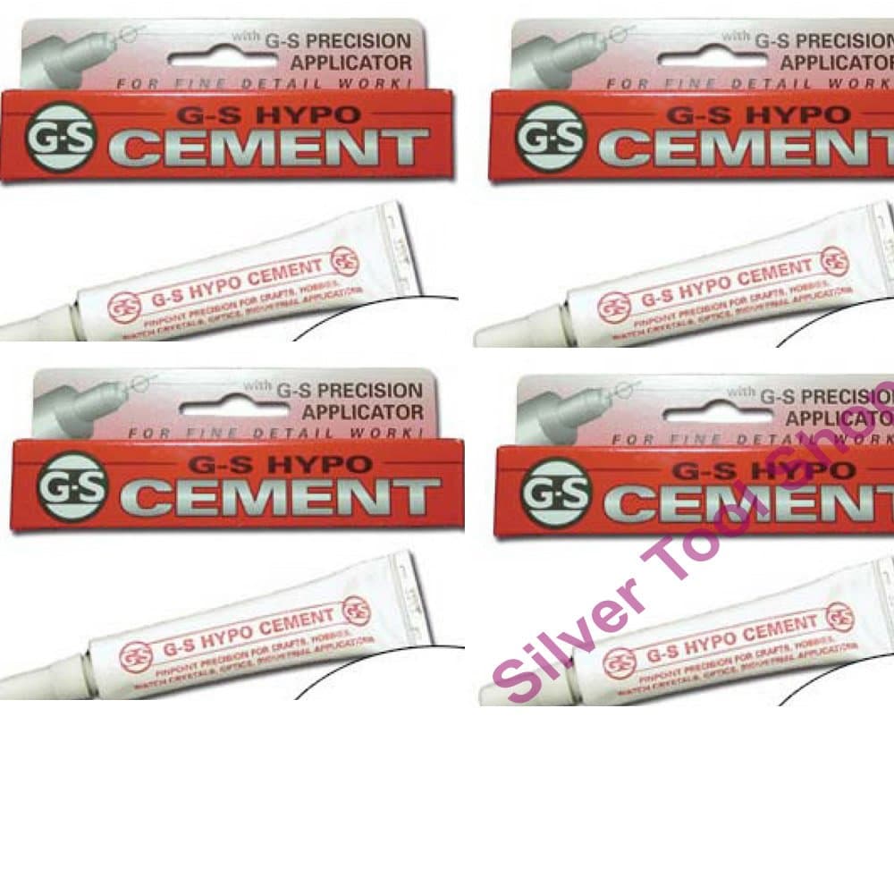 GS Hypo Cement Glue Pack of 4