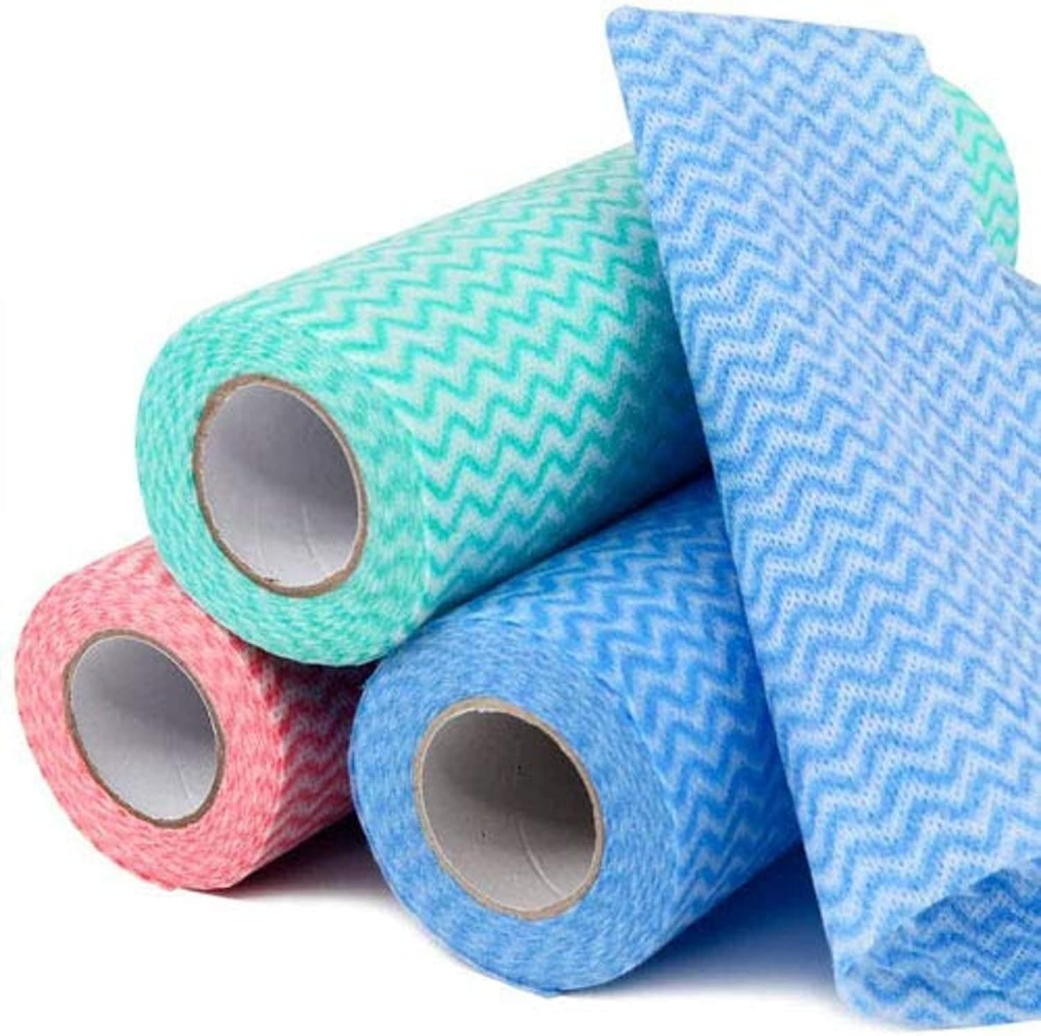 3 Rolls Reusable Cleaning Wipe Sheet, Multipurpose Towel Cleaning Cloth, Disposable, Non-Stick Wiping Rags, Household Paper Towels for Kitchen, House Cleaning Cloth Towel