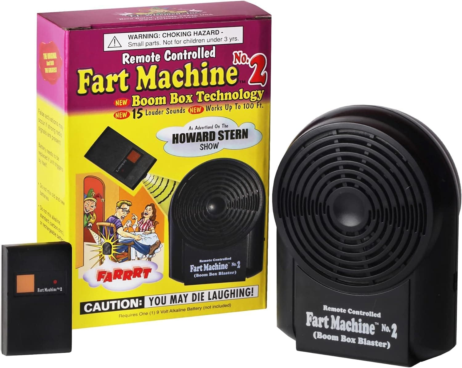 T. J. Wisemen Remote Control Fart Machine - Version 2