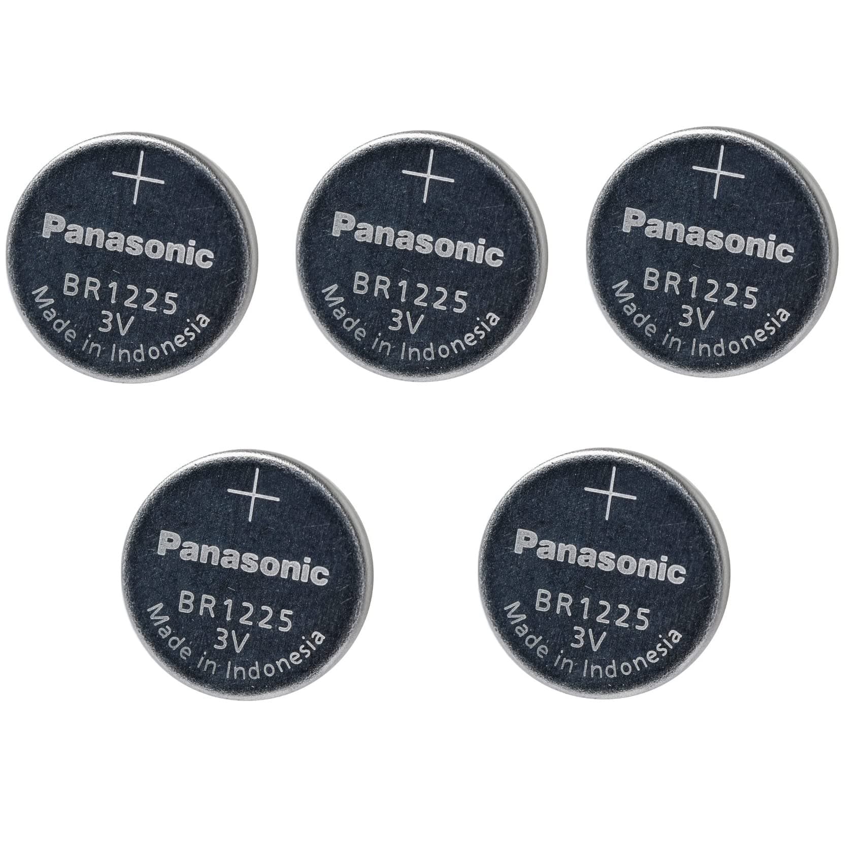 Panasonic BR1225 3V Lithium Battery 1PACK X (5PCS) =5 Single Use Batteries
