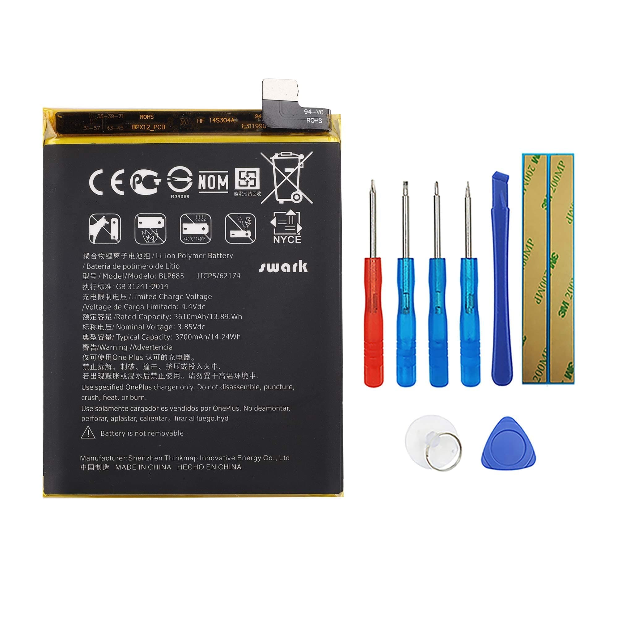 Battery BLP685 Compatible with OnePlus 6T & OnePlus 7 with Tools