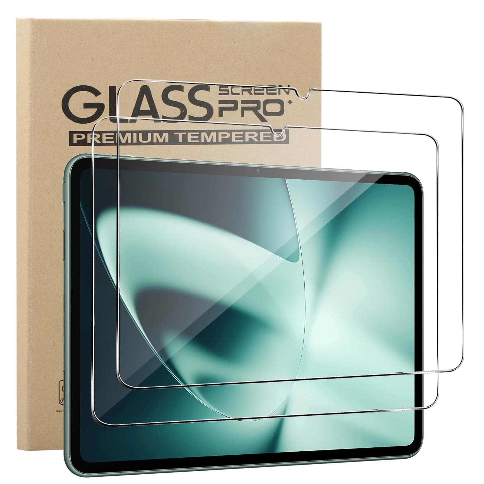 Screen Protector for Oneplus Pad/Oneplus Pad GO 11.61inch, 2 Pack HD Tempered Glass Screen Protector Cover High Hardness Anti-Scratch Anti-Fingerprint Protective Film