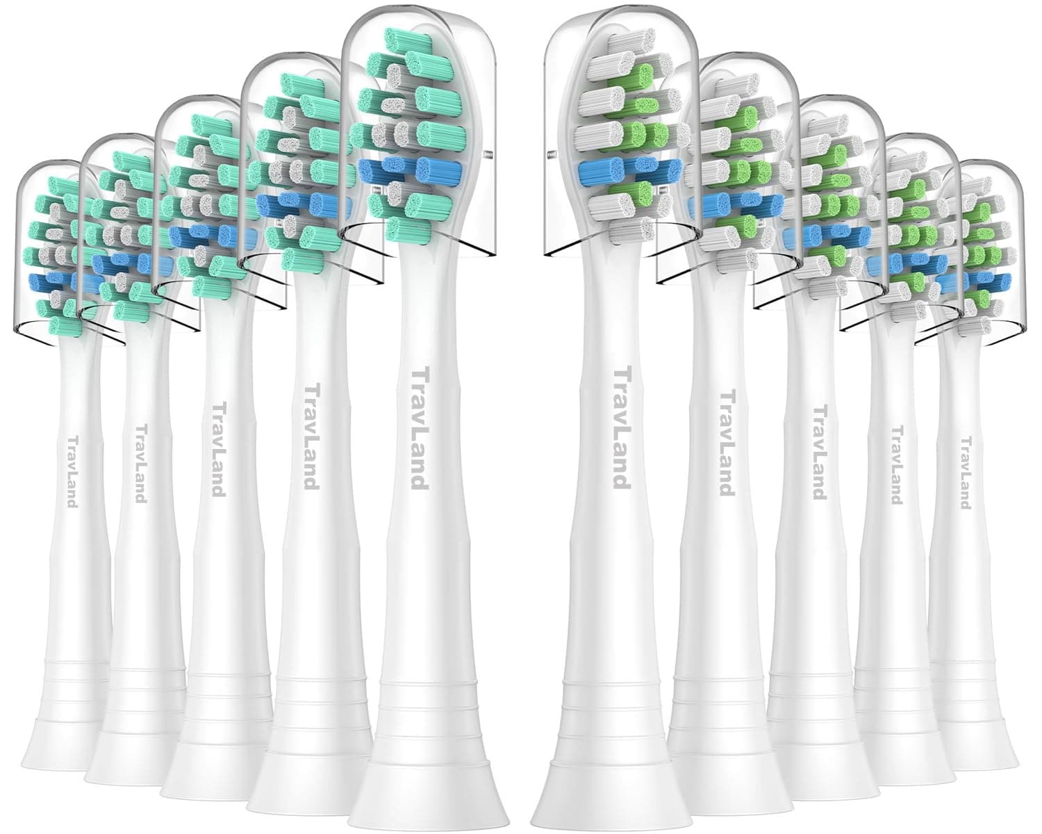 Replacement Toothbrush Heads Compatible with Philips Sonicare Replacement Heads, Electric Replacement Brush Head Compatible with Phillips Sonicare Snap-on Electric Toothbrush