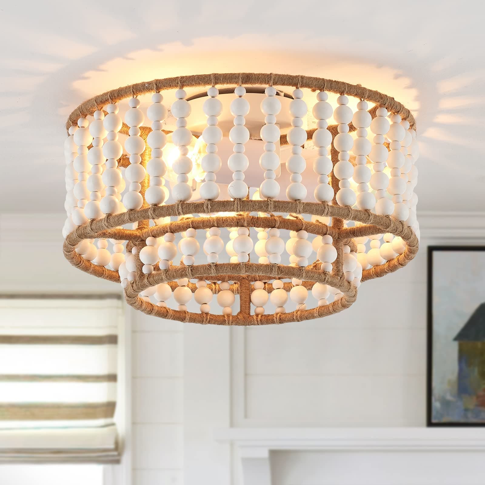 Boho Flush Mount Light