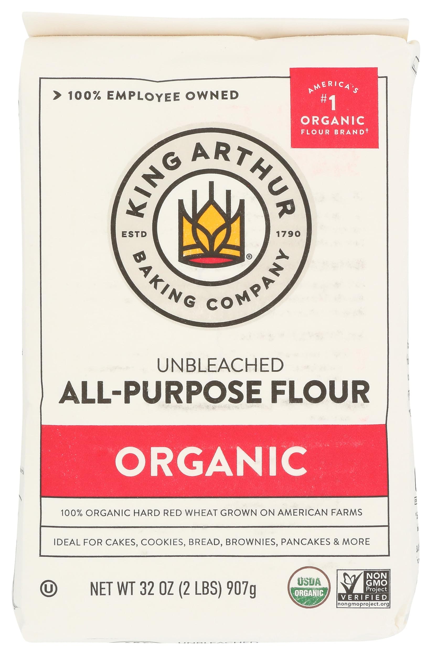 100% Organic All Purpose Flour, 32 oz