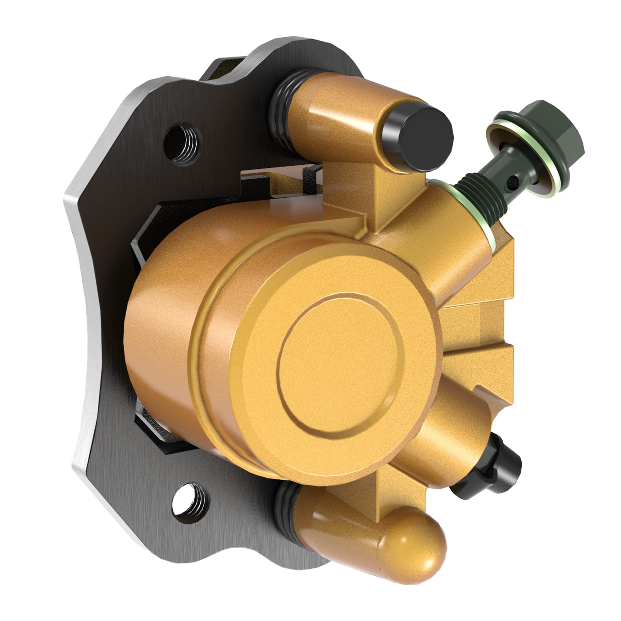 ATV Rear Brake Caliper Replacement 80T - Compatible With 90cc 110cc 125cc 150cc 200cc 6.5HP kt196 gx150 Kandi Baja TaoTao Chinese Go Kart Coolster Mid XRS XRX 6.000.028 Trailmaster Dune Buggy