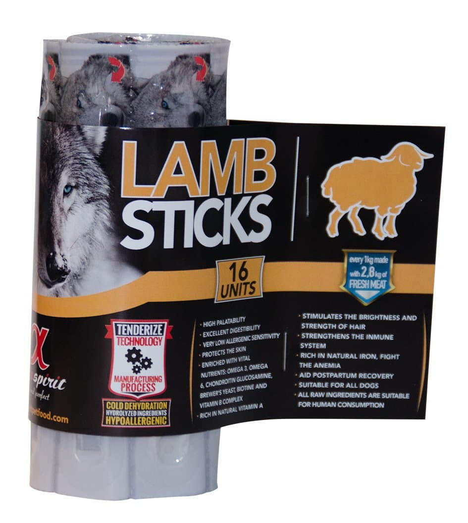Alpha Spirit Lamb Ristra Sticks 16pcs Single Packet