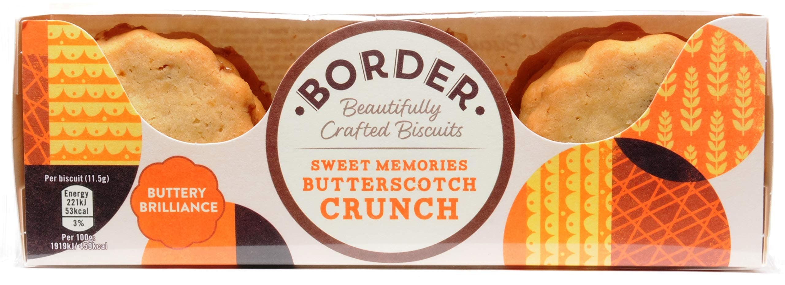 Border Biscuits (Butterscotch Crunch 2 x 135g)