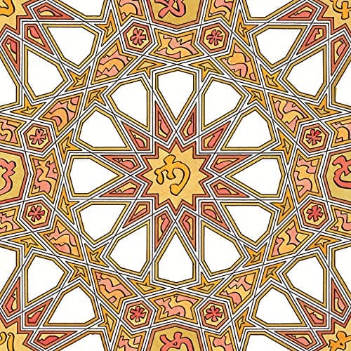 Eric Broug Canvas, Polyester, Multi-Colour, 40 x 40 cm