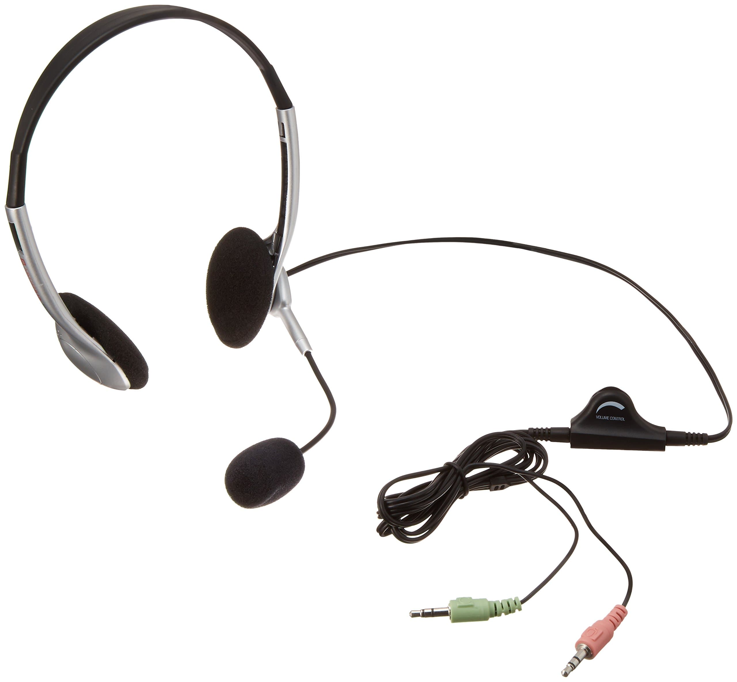 Sanwa Multimedia Pc Headset Silver Mm-hs515sv