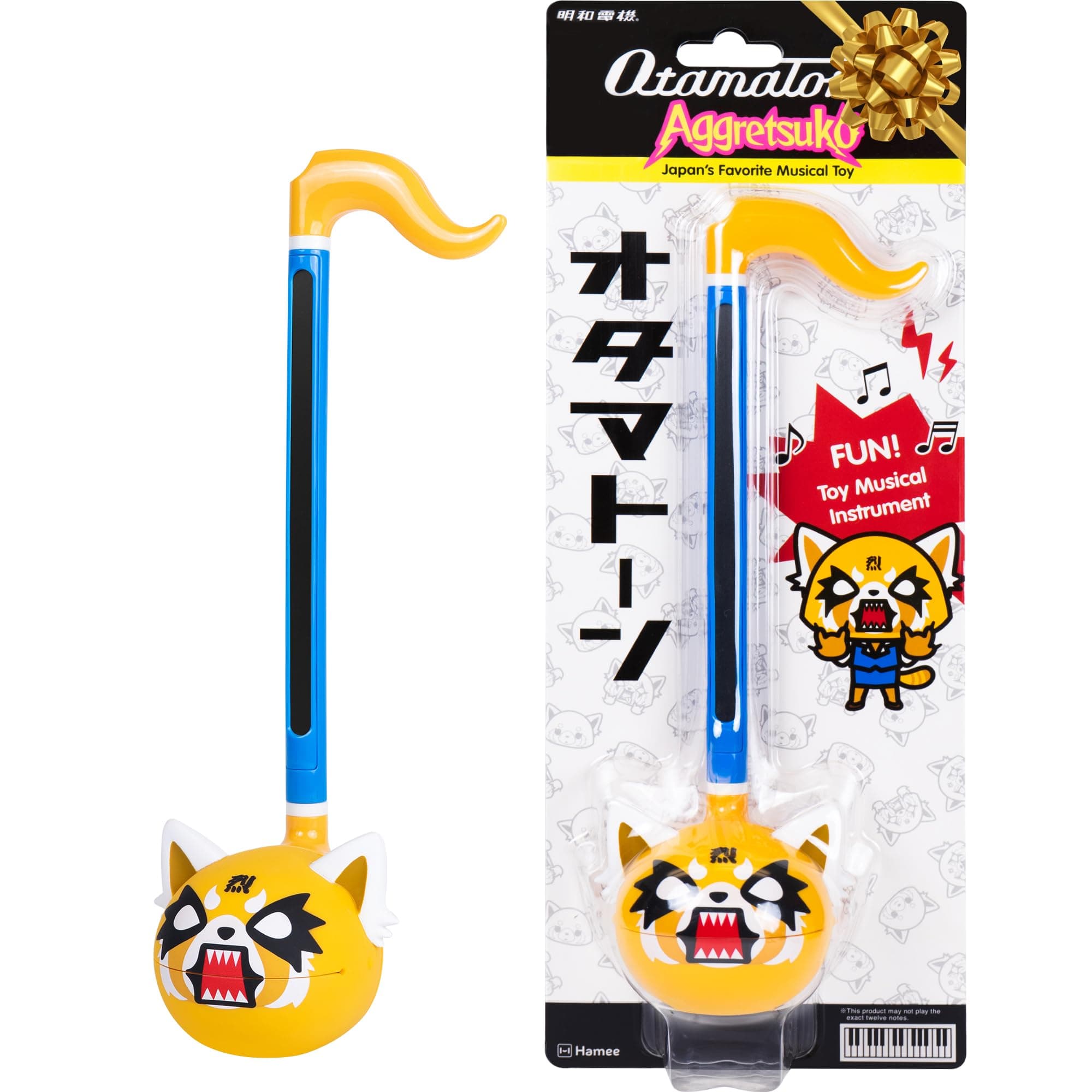 Special Edition Sanrio (Aggretsuko - Rage) - Fun Electronic Musical Toy Synthesizer Instrument by Maywa Denki (Official Licensed) [Includes Song Sheet and English Instructions]