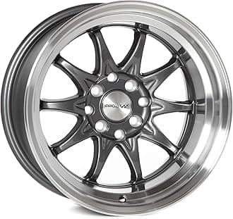 CP29 15x8 Gloss Gun Metal 4-100/4-114.3 [+0mm]