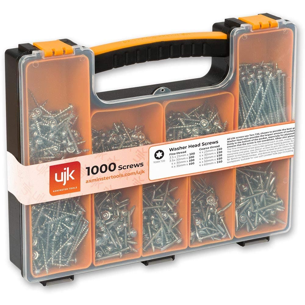 UJK Washer Head Pocket Hole Screws Pack