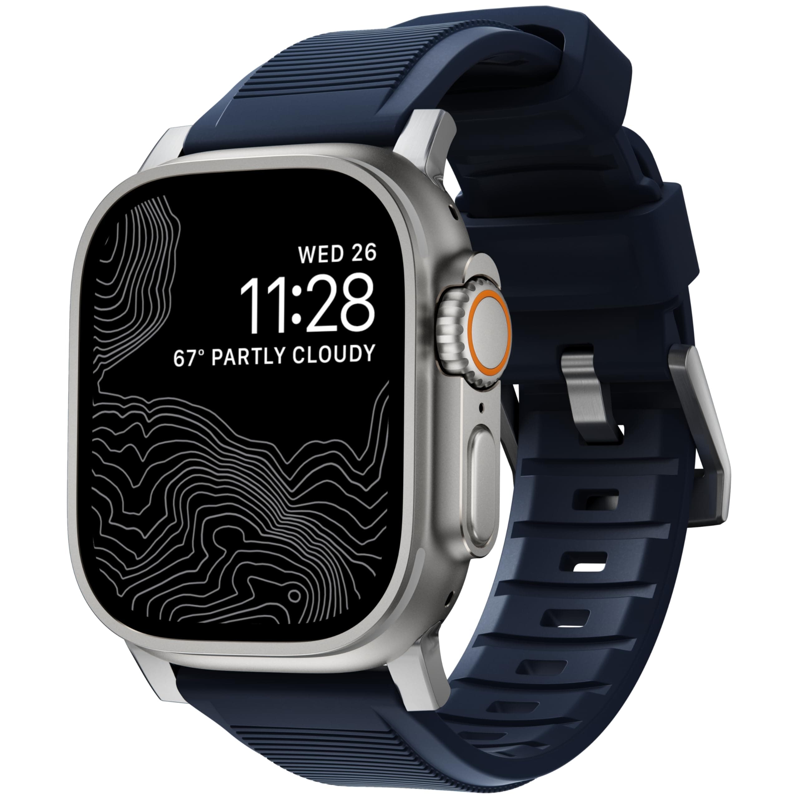 NOMAD Rugged Band for Apple Watch, Adventurous Rugged Band for Men and Women