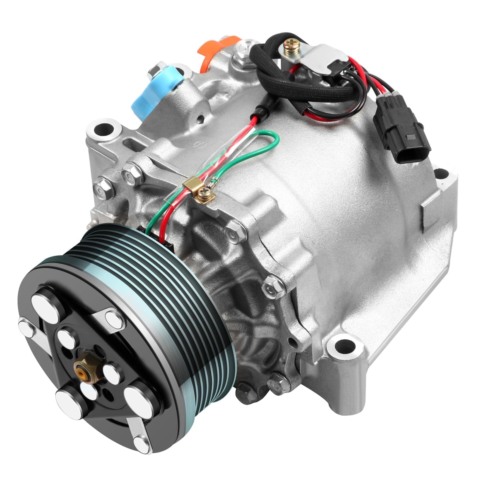 ECCPP AC Compressor with Clutch Fit for Honda Civic 1.8L 2006-2011 AC Compressor Rapid Cooling