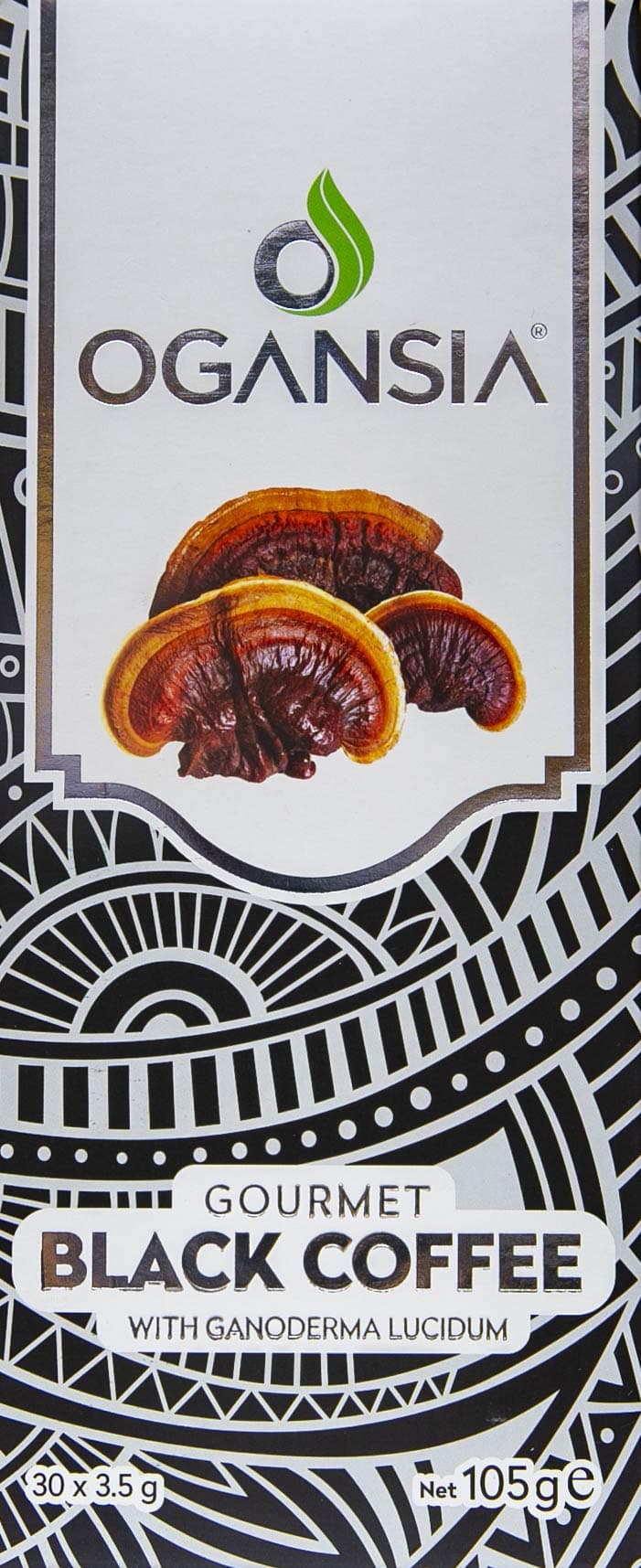 Ogansia Gourment Black Coffee with Ganoderma Lucidum (105)