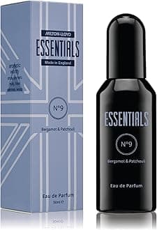MILTON-LLOYD ESSENTIALS No 9 Perfume for Men. 50ml Eau de Parfum, Luxury Fragrance - Mens Aftershave, Long Lasting Fragrance for Men