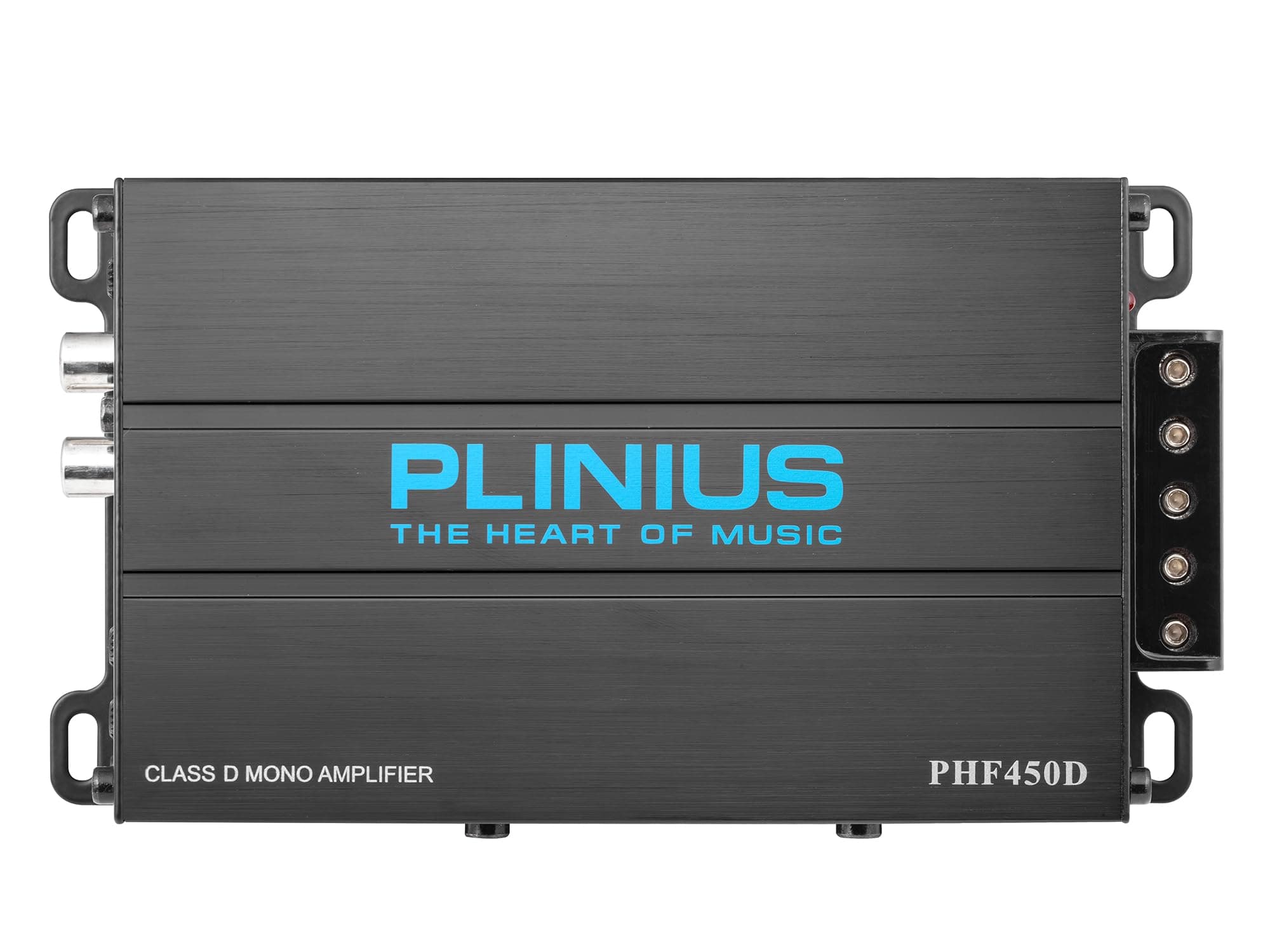 PLINIUS Amplifier car Audio Monoblock Class D Compact Subwoofer Amplifier, 2/4 Ohm Stable, Low/High Level Inputs, Low Pass Crossover, Mosfet Power Supply