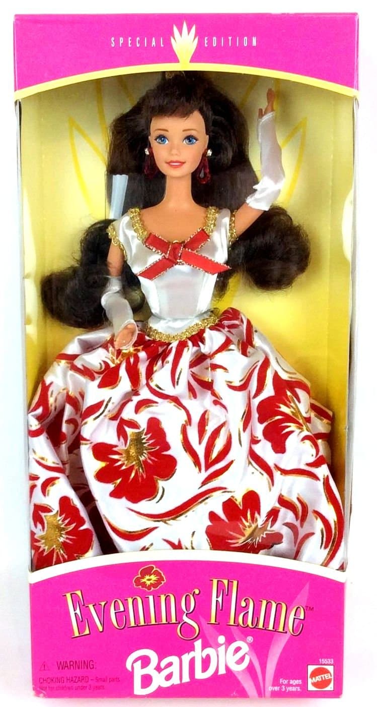 Evening Flame Barbie Special Edition Brunette