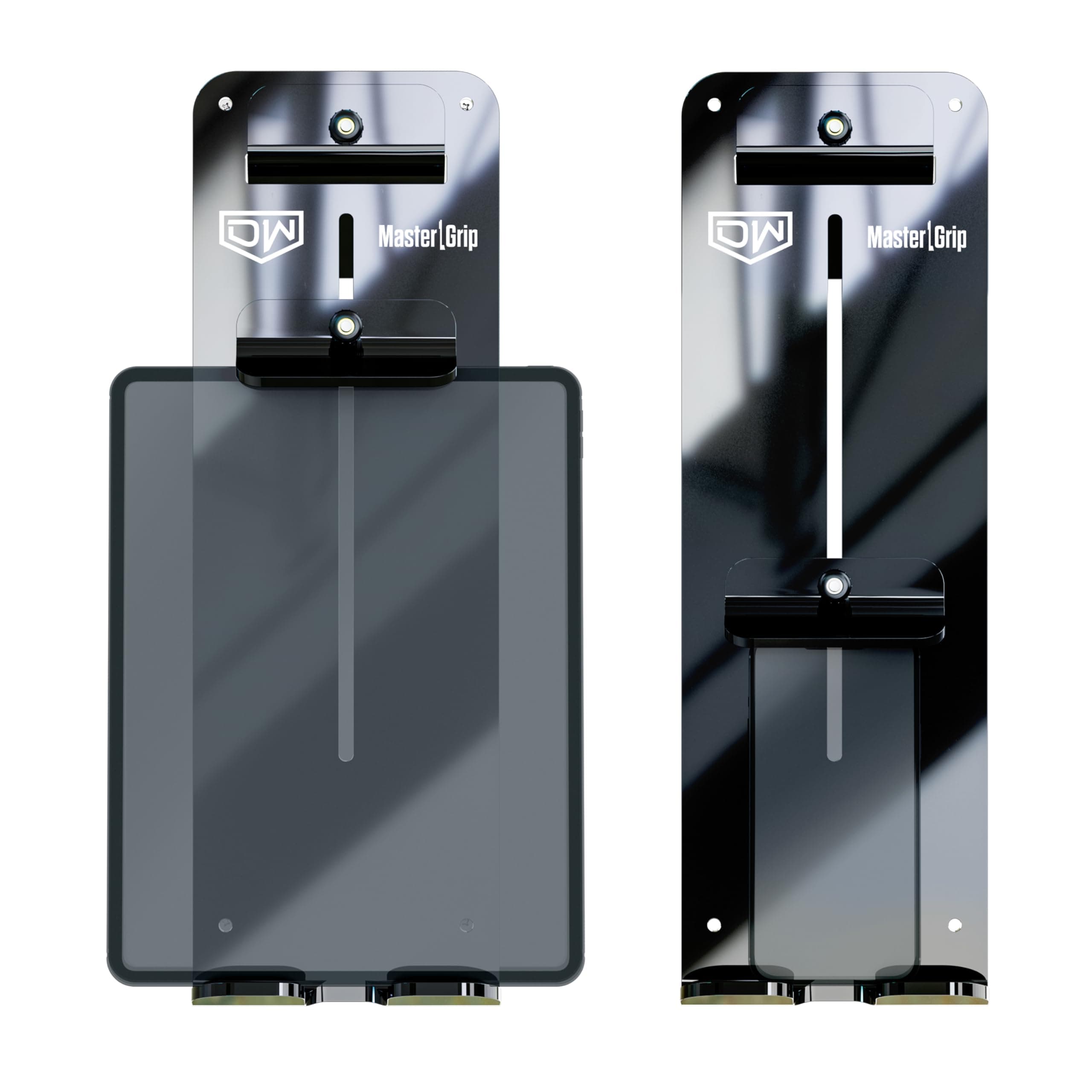 DW Master Grip Tablet Holder | Device Holder for Darts, Dartboard Accessories, Phone Holders for Dart Boards, Screws & Rear Bracket Included