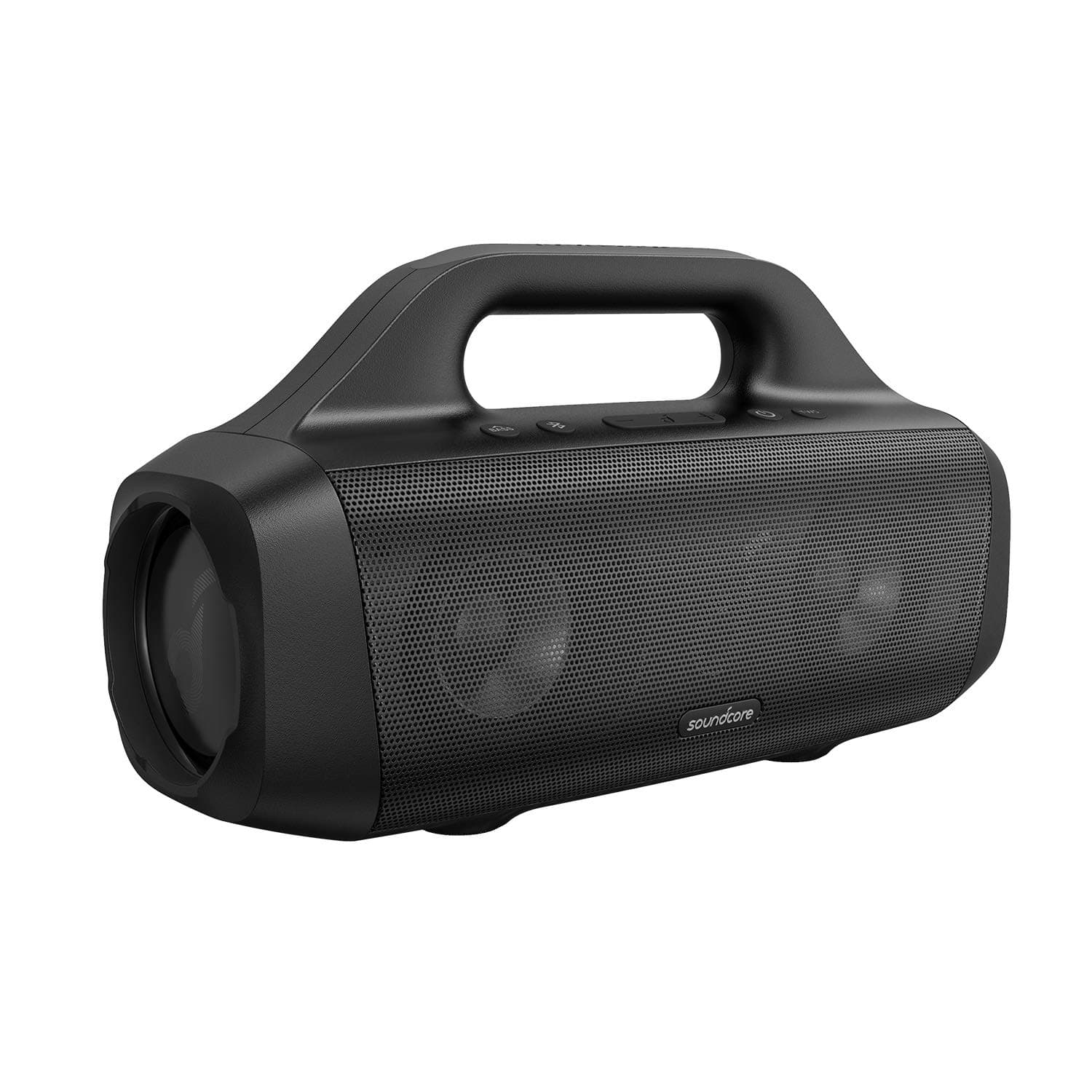 Anker Motion Boom Bluetooth Speaker with Titanium Audio Drivers, BassUp Technology, IPX7 Water Protection, 24h Battery, Ideal for Outdoors, Garden, Beach