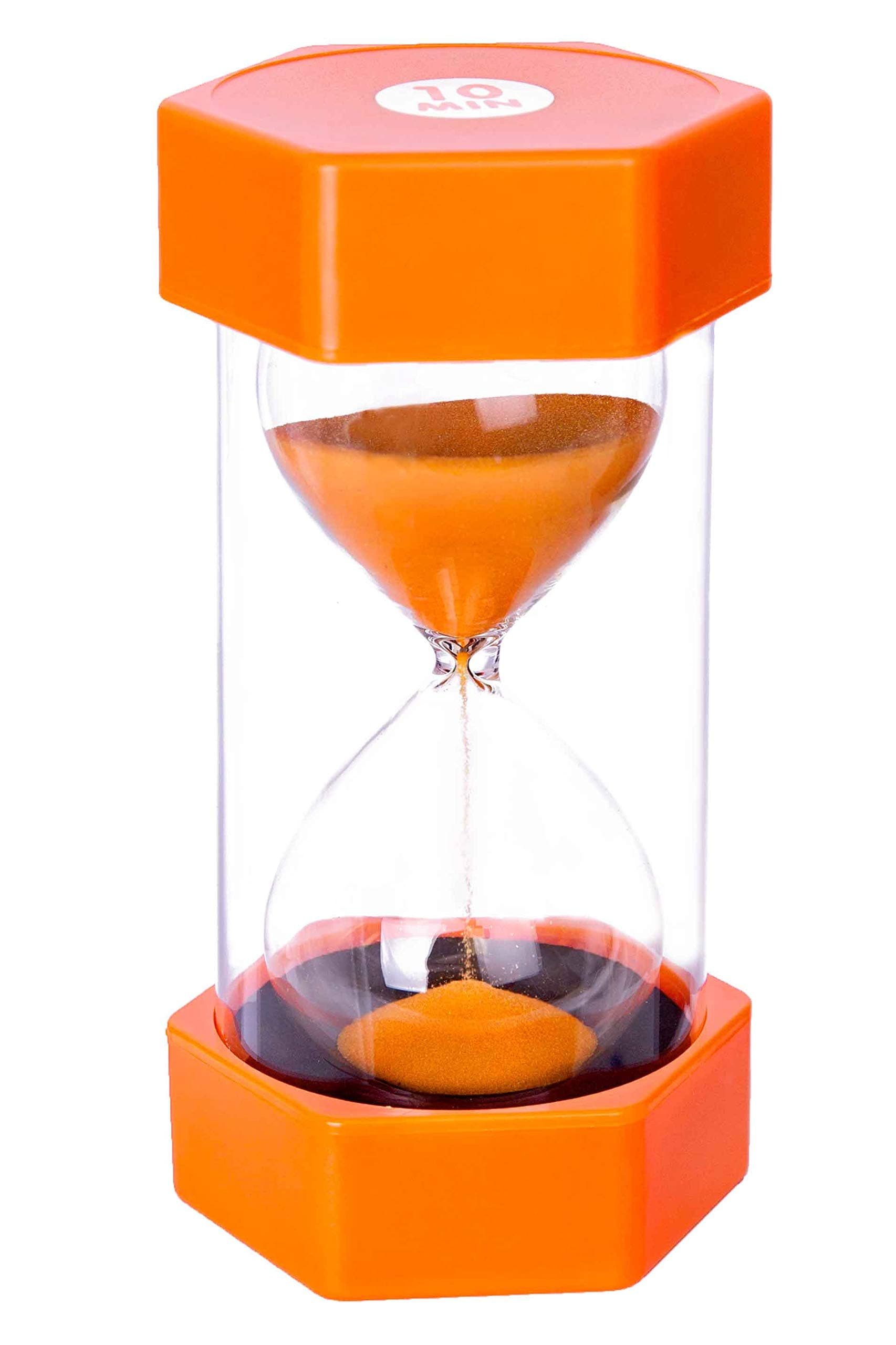 Playlearn 6 Inch Sand Timer for Kids – Large Hourglass Timer for Classroom, Teachers, Home, or Office – Durable and Safe