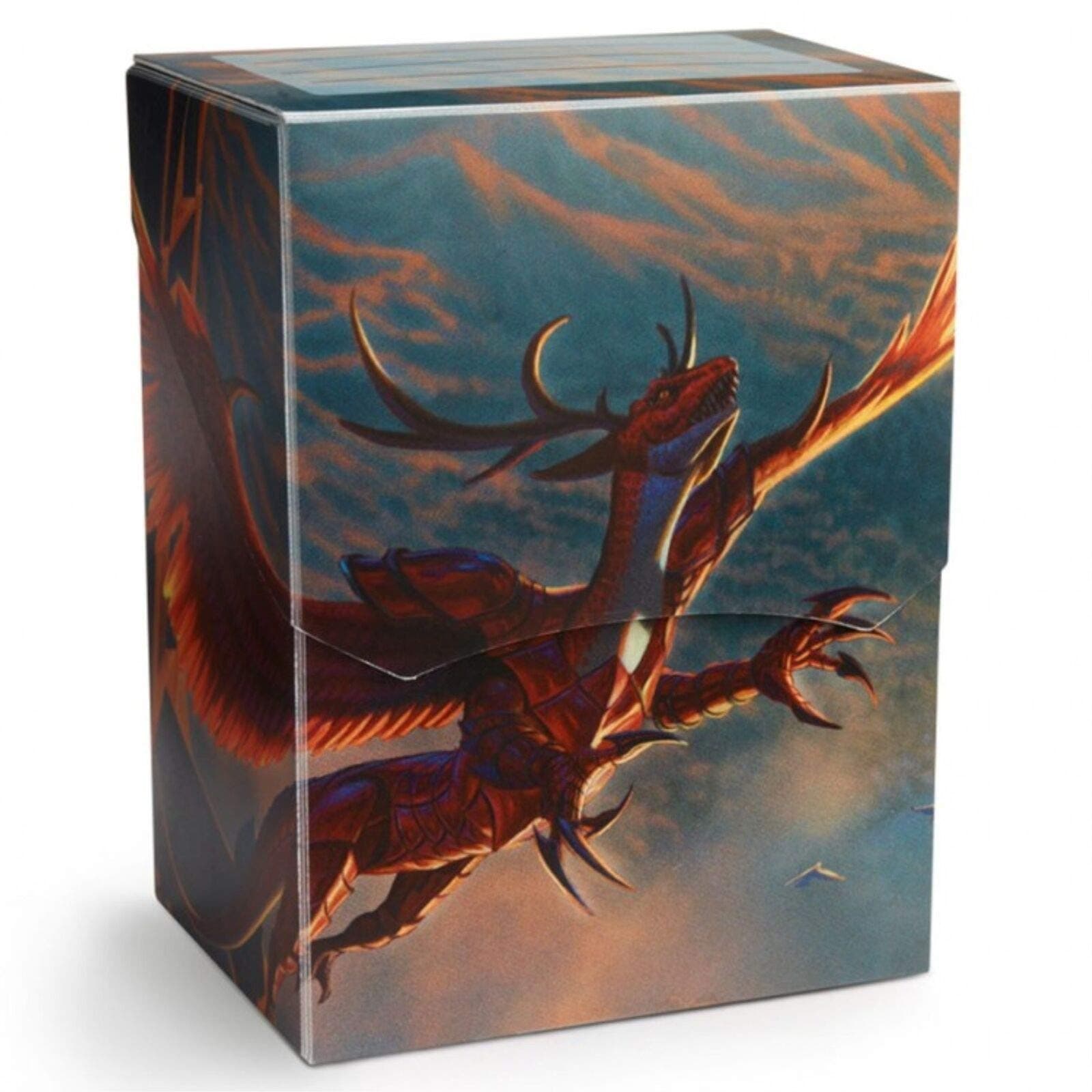 Arcane Tinmen APS ART31621 No Shield: Deck Shell Crimson Dragon LOGI – Limited Edition