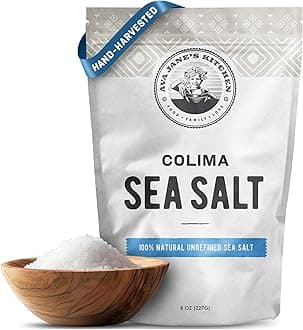 Aztec Coarse Unrefined Sea Salt 100% Natural Gourmet Kosher, 8oz