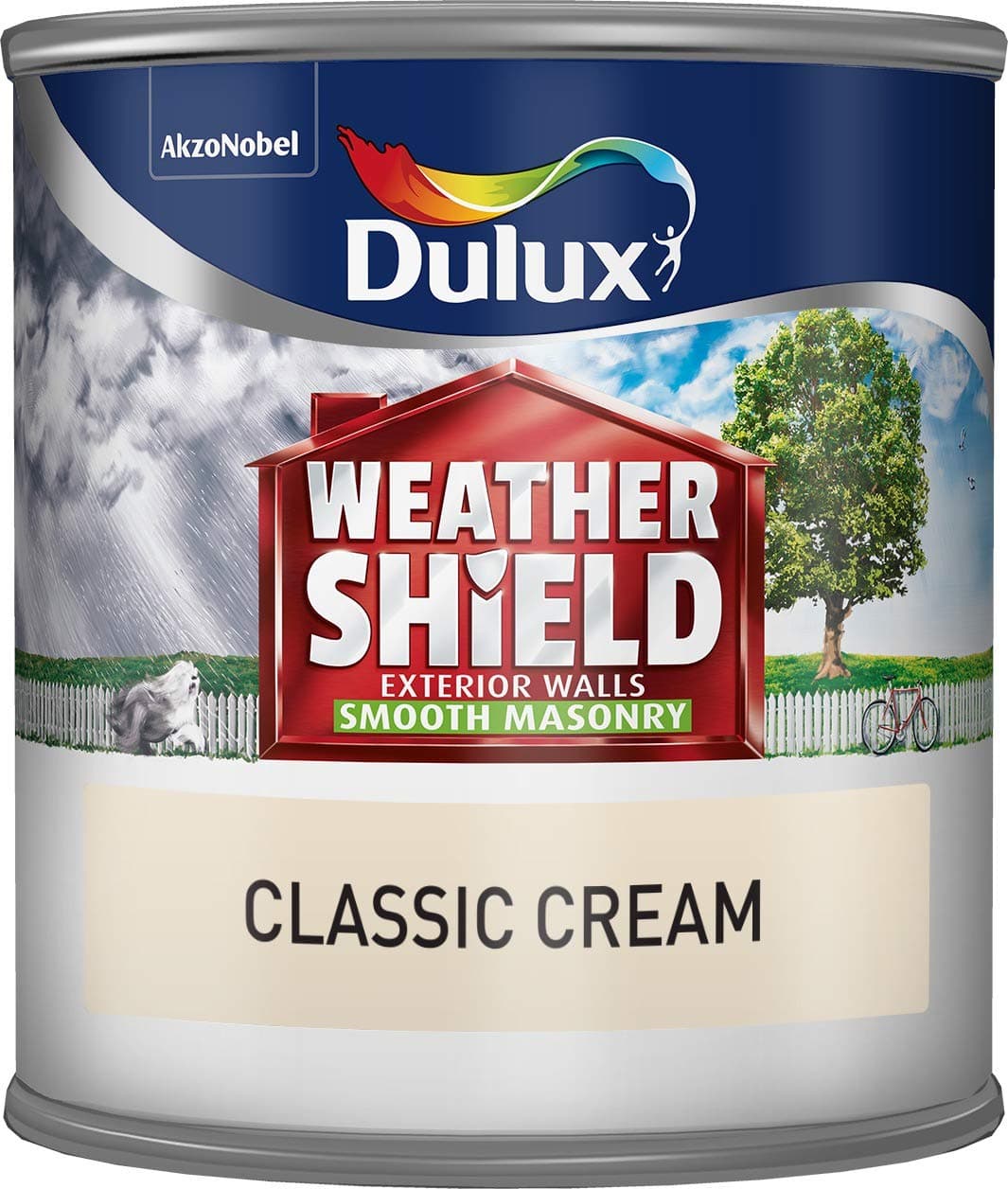 DuluxWeathershield Smooth Masonry 250ml CLASSIC CREAM