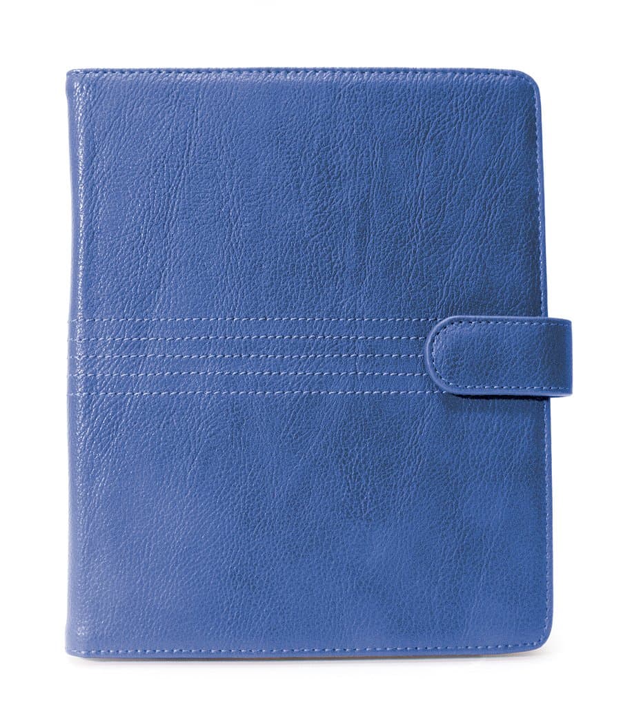 Blue Modern Belt Case With Integrated Stand for 7" & 8" Tablets and eReaders