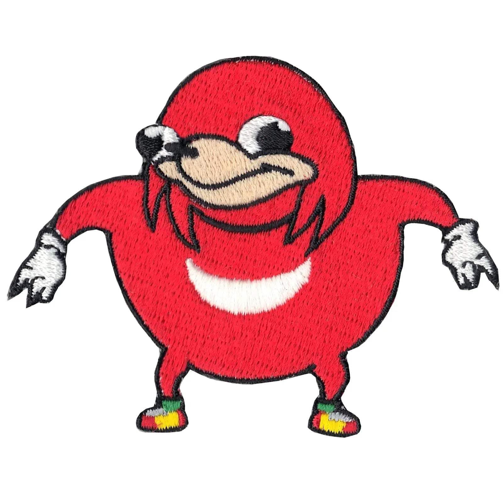 Uganda Knuckles Do You Know The Way? Patch Meme Embroidered Iron On