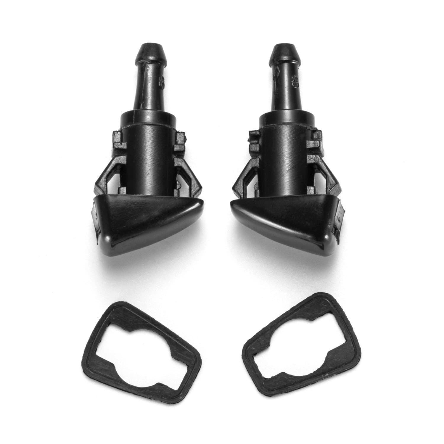 2 Pack Windshield Wiper Washer Nozzle Spray Jet Kit Fit For 2001-2010 Chrysler Pt Cruiser, 2005-2010 Chrysler 300,2006-2010 Dodge Charger, 2007-2013 Dodge Journey, 2007-2012 Dodge Caliber
