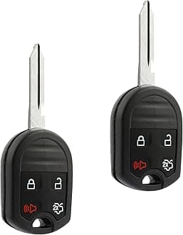 Car Key Fob Keyless Entry Remote fits Ford, Lincoln, Mercury, Mazda (CWTWB1U793 4-btn) - Guaranteed to Program