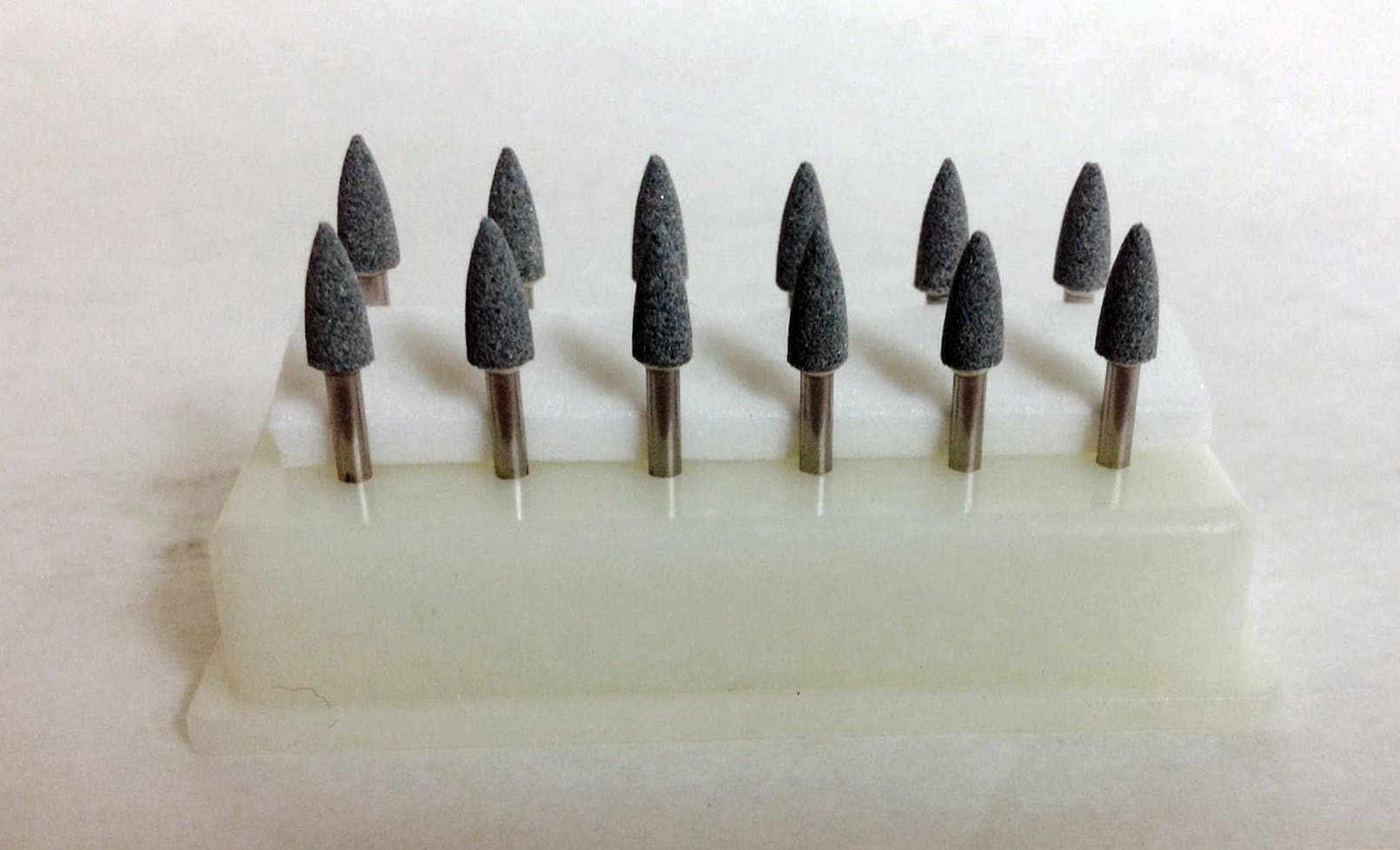 BesQual FL-2 Green Abrasive Mounting Points 12/pk