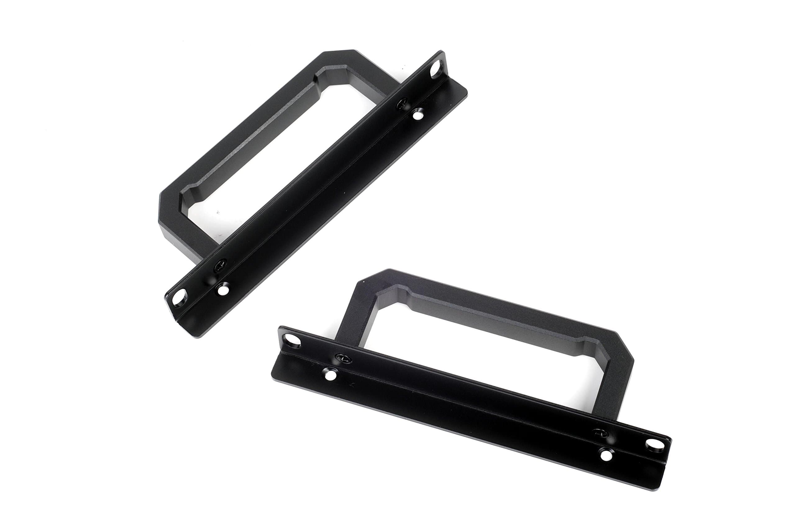 Technology SST-RA02B Rackmount Handles for PC Casing GD07 GD08 GD09 GD10, Aluminium, Black