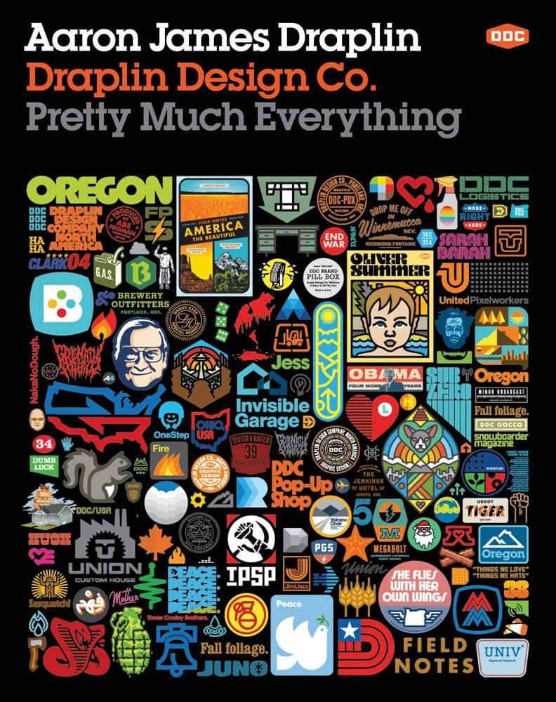 Draplin Design Co.: Thick catalog of logo work, personal projects, and brash design opinions from a Portland legend.