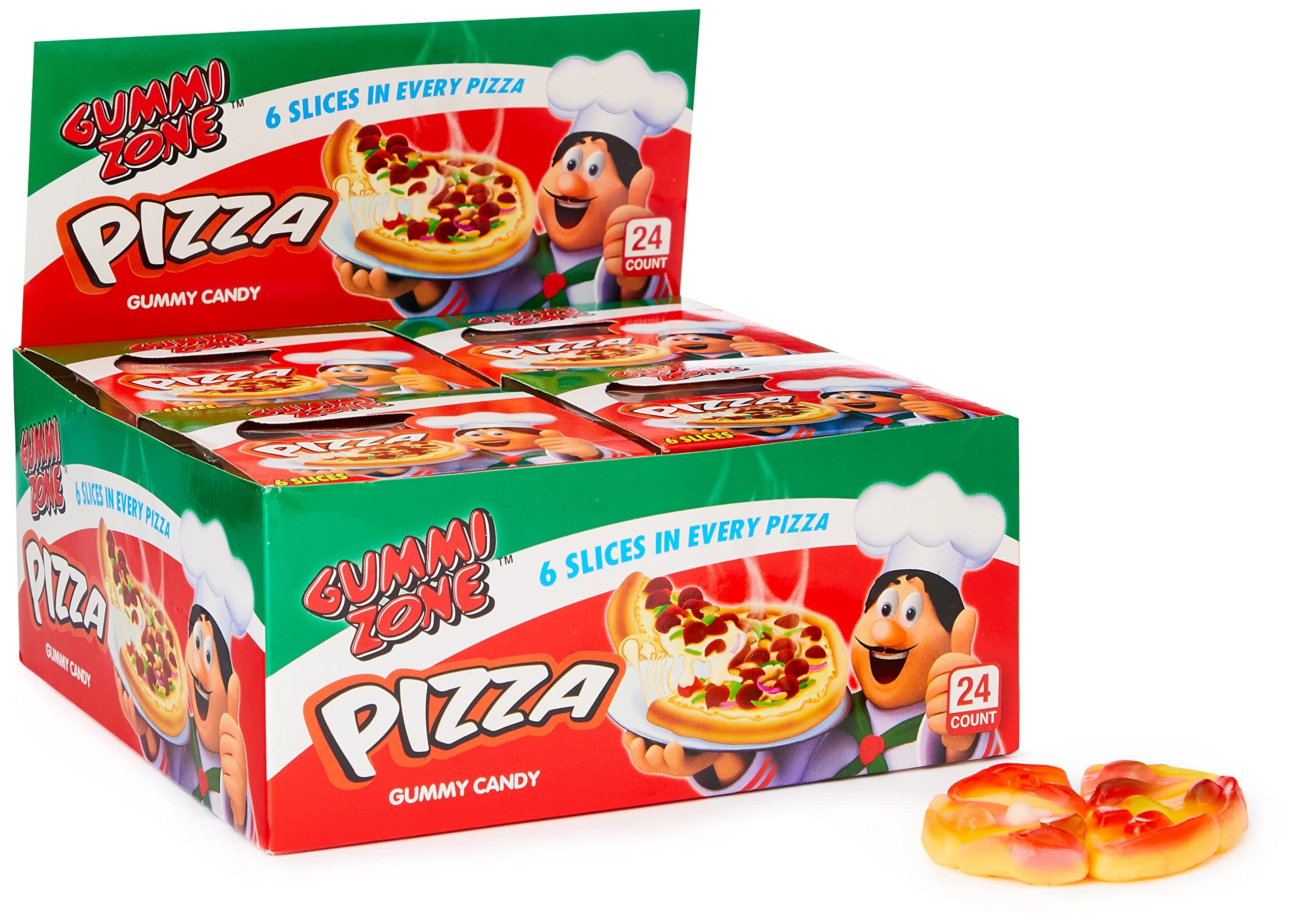 What Next Candy Gummy Pizza Display 23 g Pack of 24