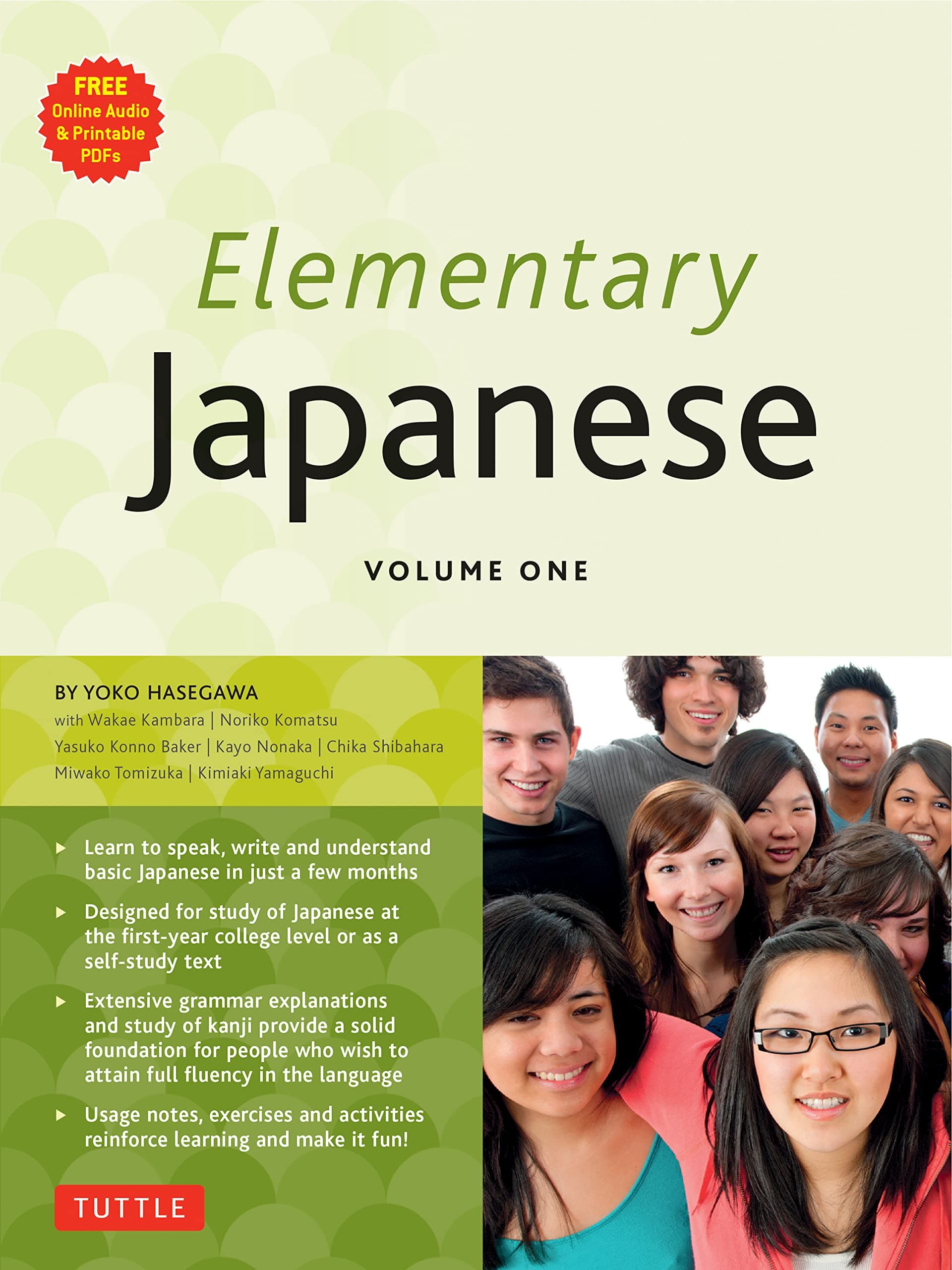 Elementary Japanese Volume One: 1: This Beginner Japanese Language Textbook Expertly Teaches Kanji, Hiragana, Katakana, Speaking & Listening (Online Media Included) Paperback – Audiobook, 10 Sept. 2015
