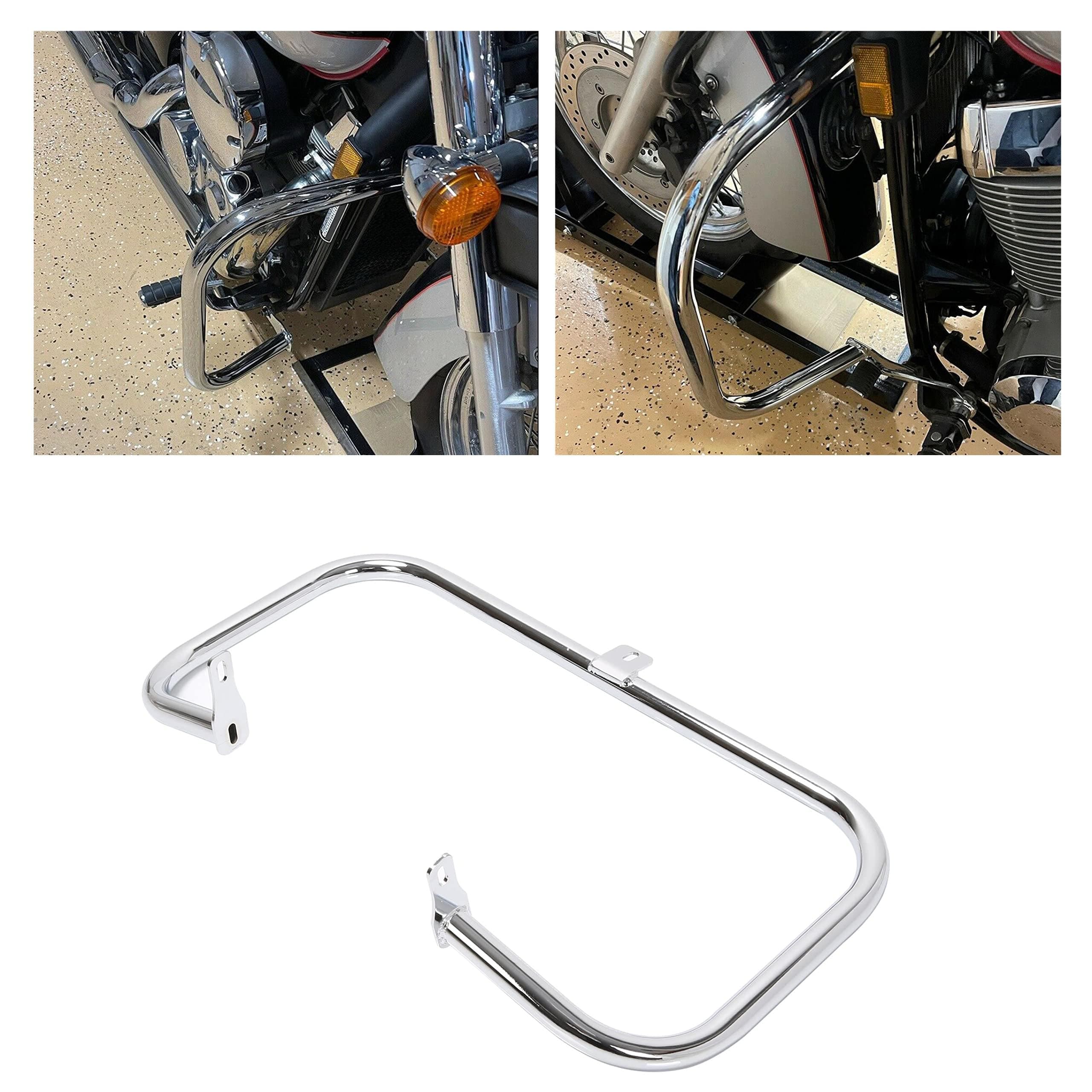 1 1/4" Highway Engine Guard Crash Bar Compatible with 2004-2024 Honda Shadow Aero VT750 Chrome