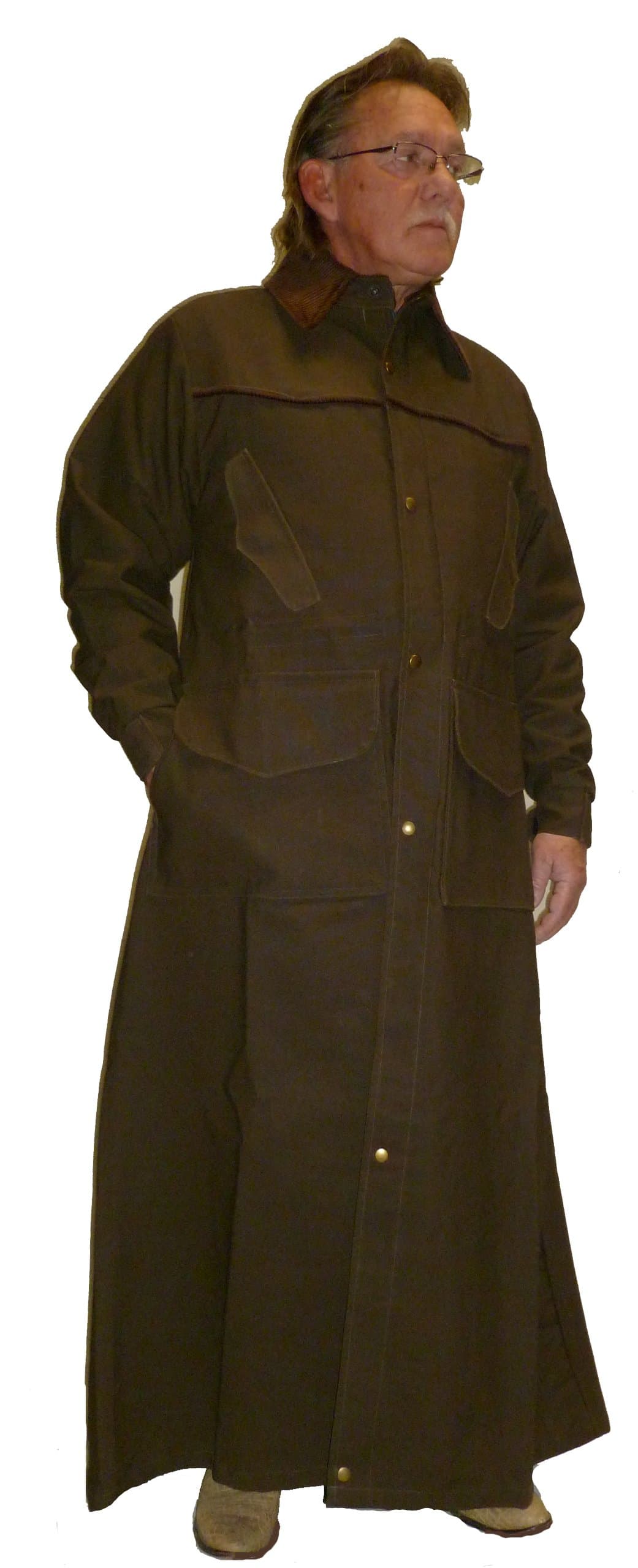 Men's Ranger Duster Saddle Coat Quilt Lined