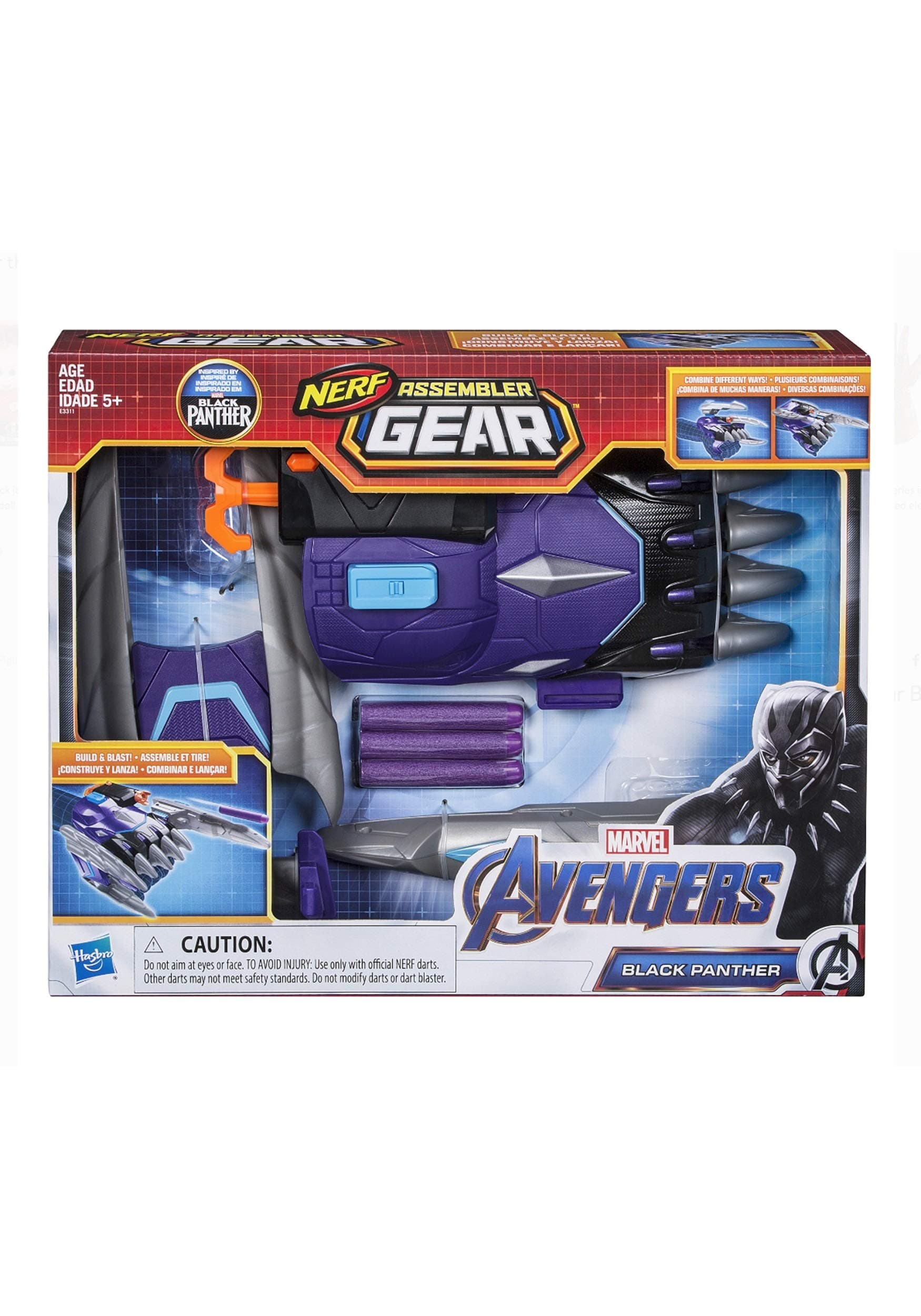 Avengers Endgame: Nerf Black Panther Assembler Gear