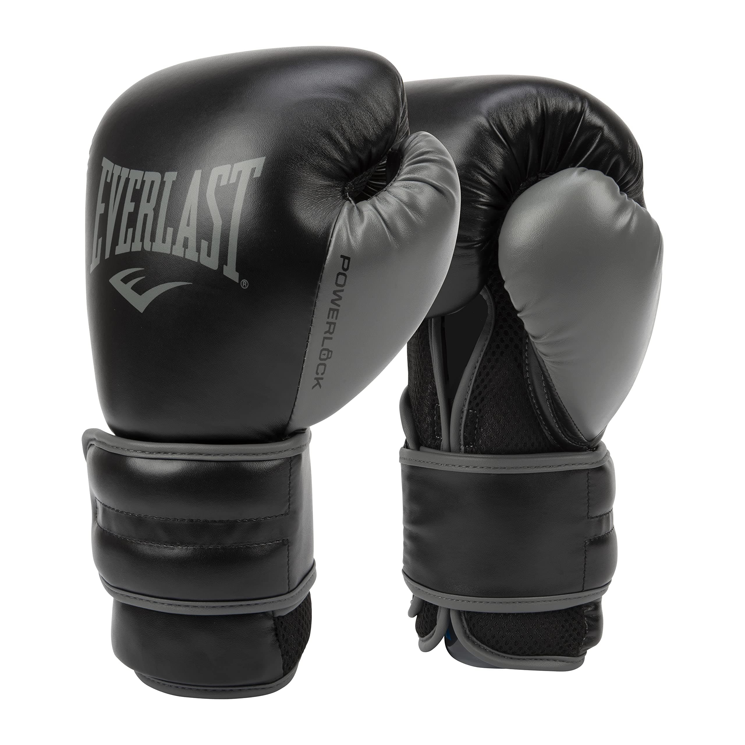 Powerlock 2 Hook & Loop Boxing Gloves | Fight Training Gloves | Hook and Loop with Durable Hand & Wrist Support | Heavy Bag & Fitness Training