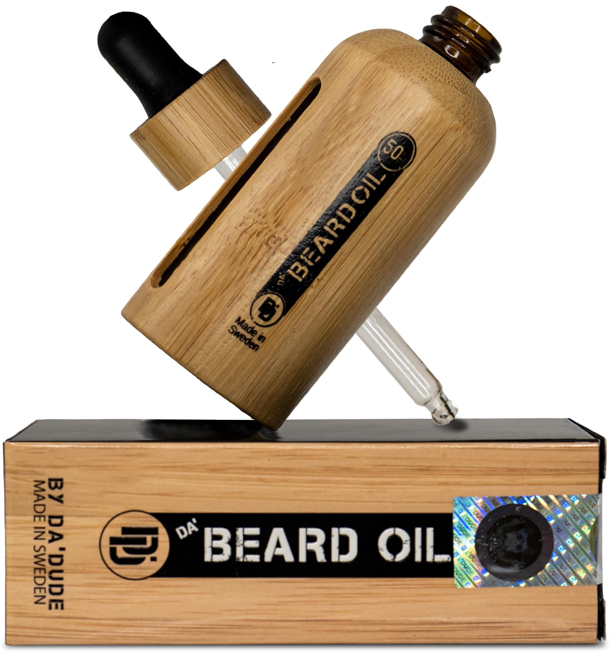 Da Dude Beard Oil for Men - Beard Moisturiser & Beard Conditioner for Men - Discover this Beard Softener that delivers excellent results - 50ml