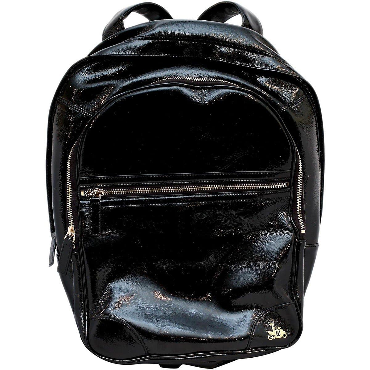 Fluter Scooter Black Leather Backpack Case Cover