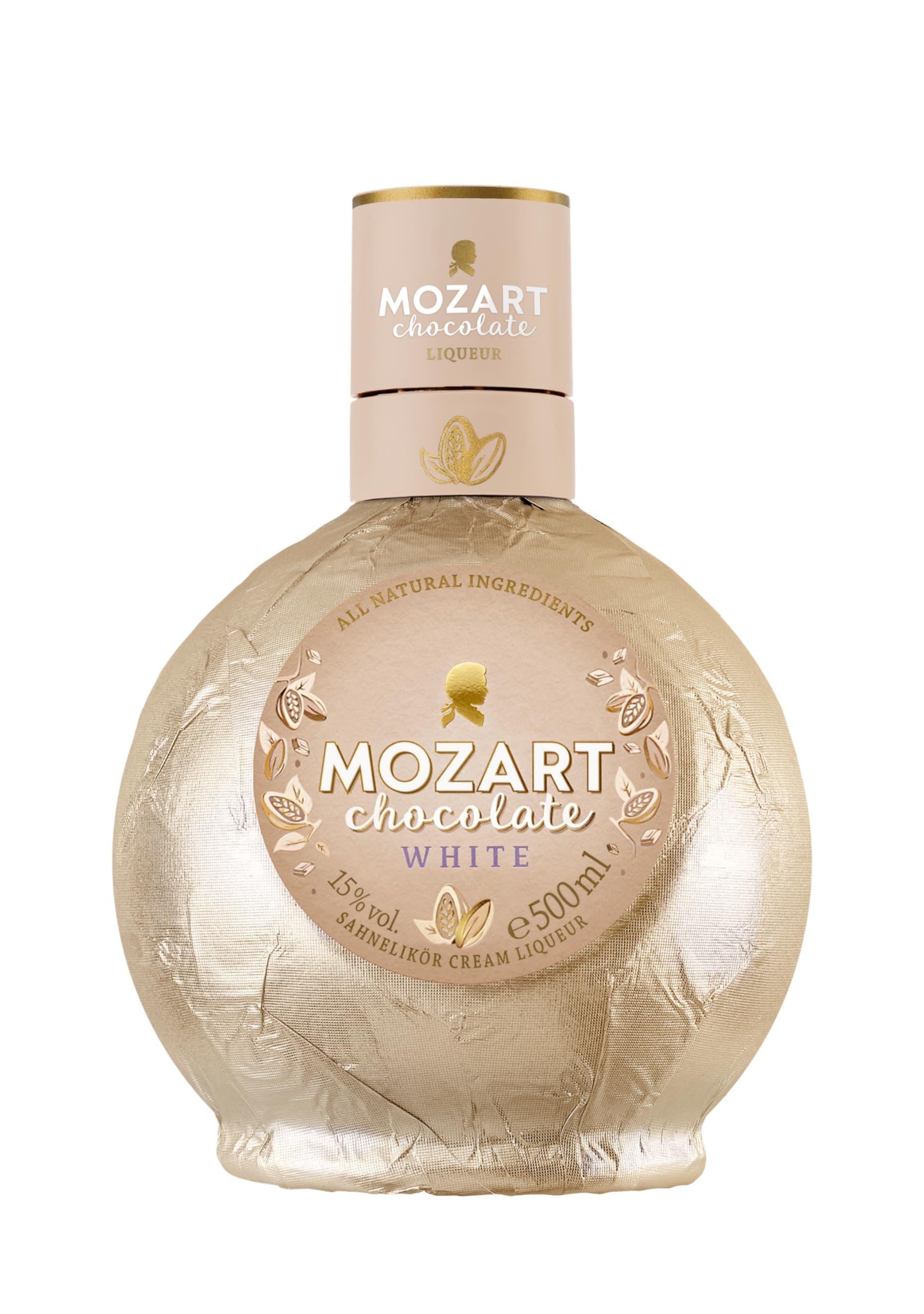 – Mozart White Chocolate Cream Liqueur, 50cl