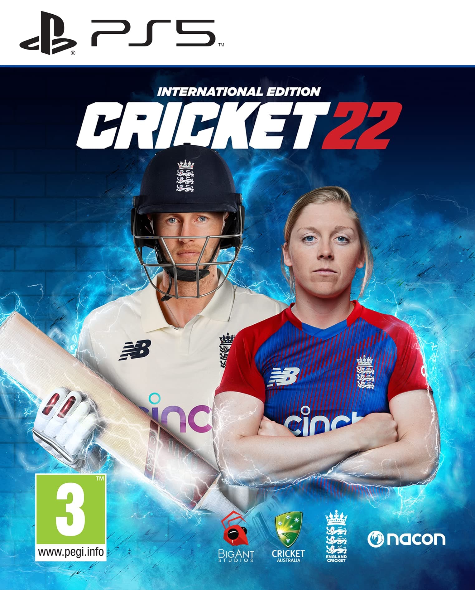 Big Ant Studios Cricket 22 International Edition (PS5)
