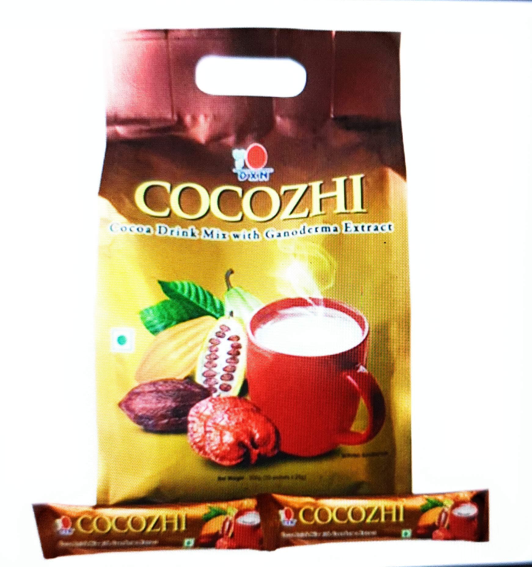 Cocozhi Natural Coco Drink contains Ganoderma