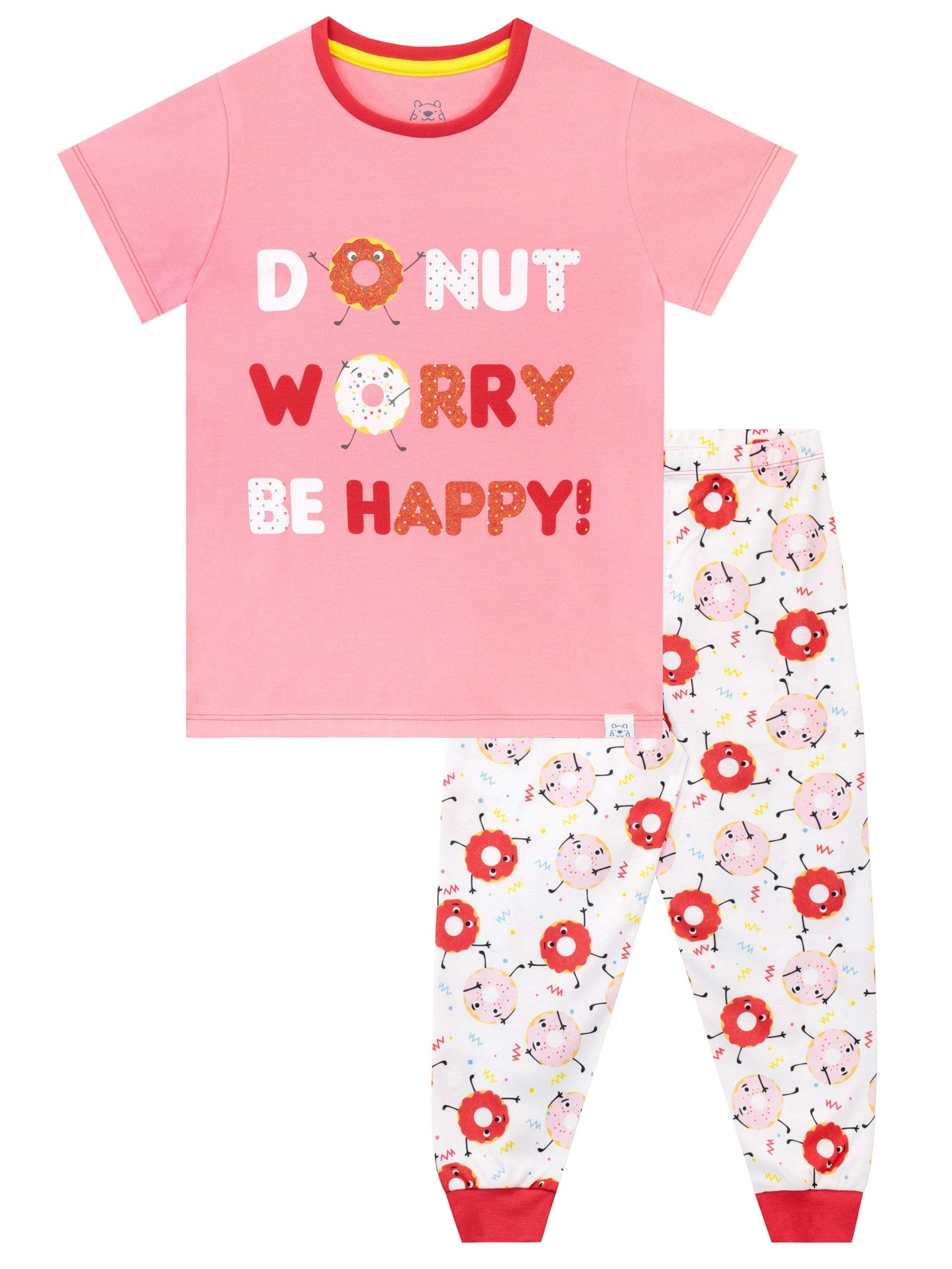 Harry Bear Girls Pyjamas Doughnut