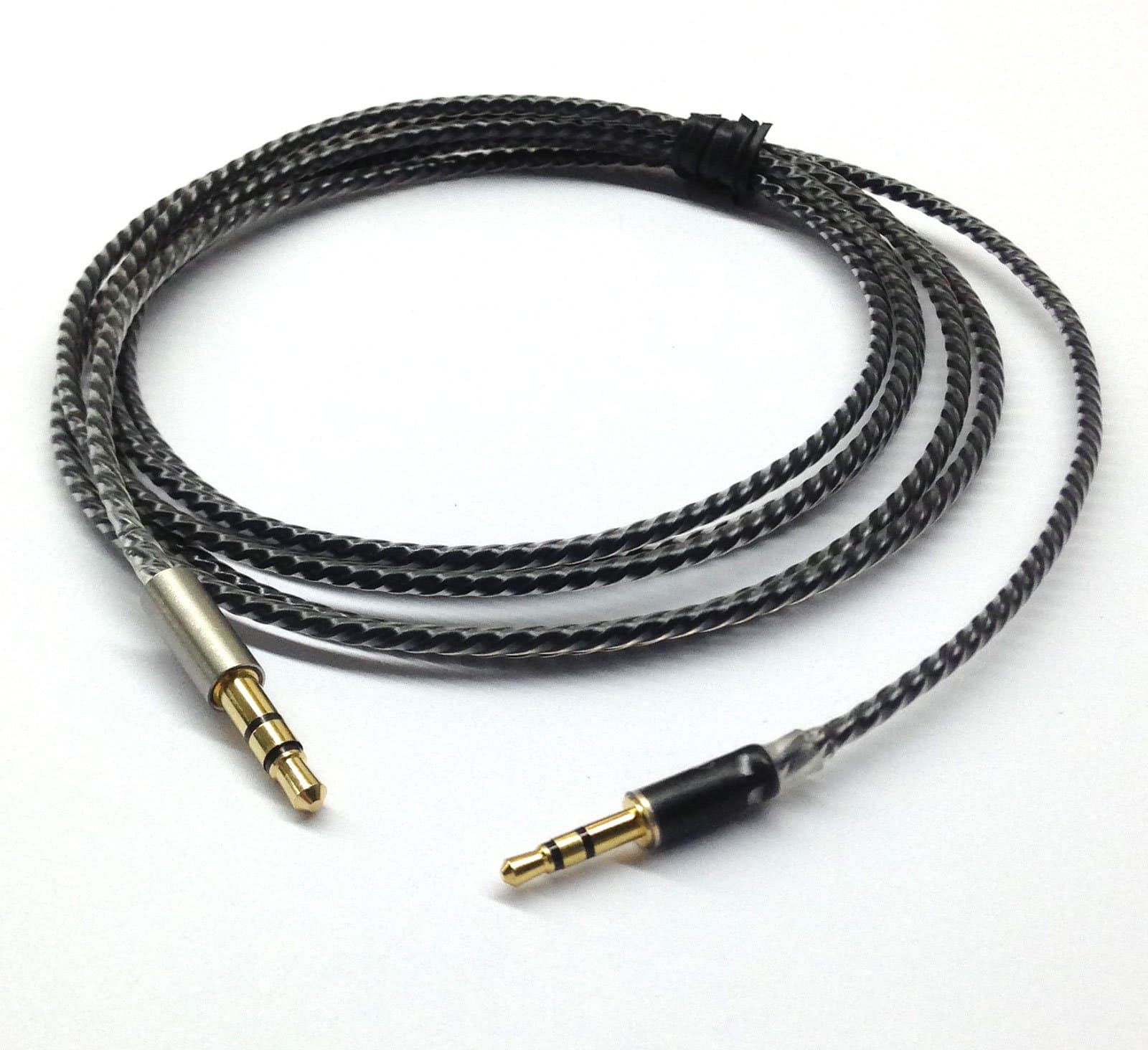 New Silver Plated Audio upgrade Cable For B&W Bowers & Wilkins P5 Headphones